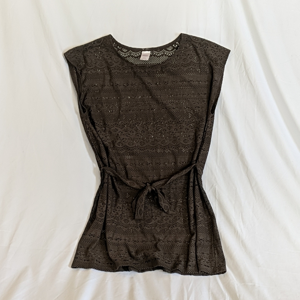 Swimsuit cover-up with tie merona size XL